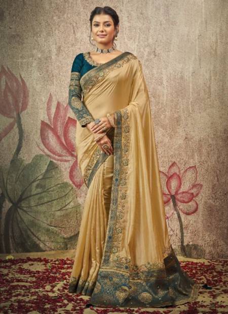 Peach Colour NORITA 42400 SERIES GATHA Mahotsav New Latest Designer Ethnic Wear Silk Saree Collection 42422